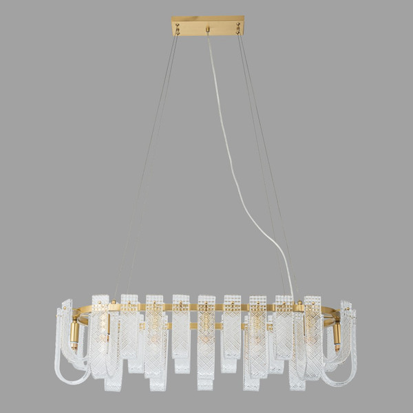 Люстра Belfast Severn 6601-950 BR CL - фото