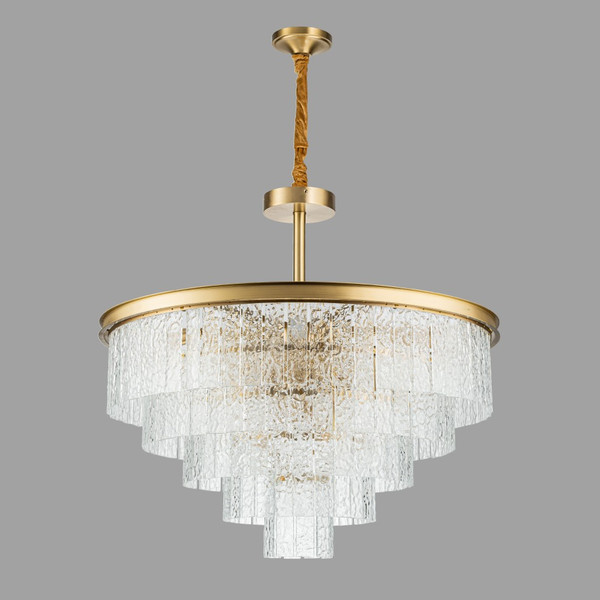 Люстра Belfast Harland 6308-8 BR CL - фото