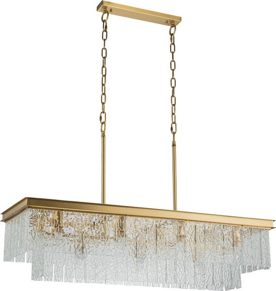 Люстра Belfast Harland 6308-10C BR CL