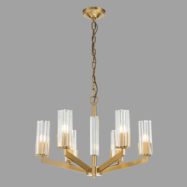 Люстра Belfast Malone 6035-6 BR CL