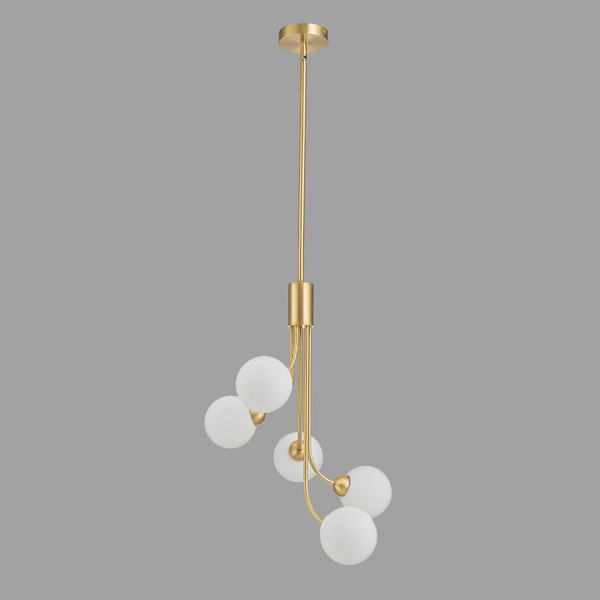 Люстра Belfast Bryson L-8130-5A BR GL - фото