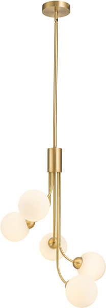 Люстра Belfast Bryson L-8130-5A BR GL