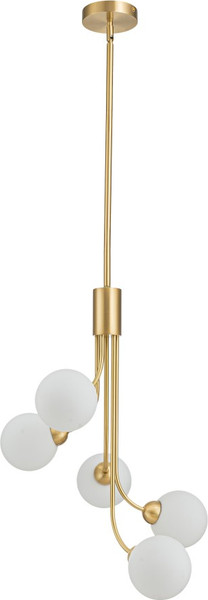 Люстра Belfast Bryson L-8130-5A BR GL