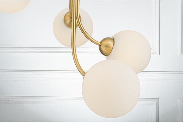 Люстра Belfast Bryson L-8130-5A BR GL