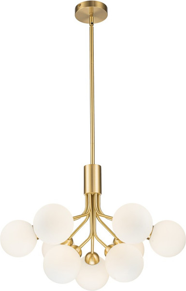 Люстра Belfast Bryson L-8130-6+3 BR GL