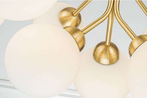 Люстра Belfast Bryson L-8130-6+3 BR GL