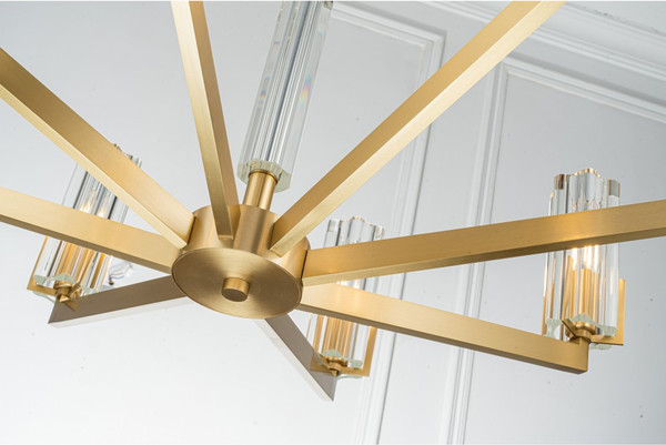 Люстра Belfast Malone 6035-8 BR CL