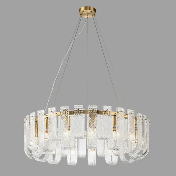 Люстра Belfast Severn 6601-800 BR CL