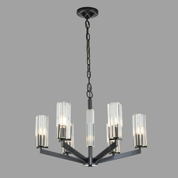 Люстра Belfast Malone 6035-6 BL CL