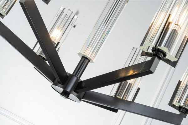 Люстра Belfast Malone 6035-6 BL CL