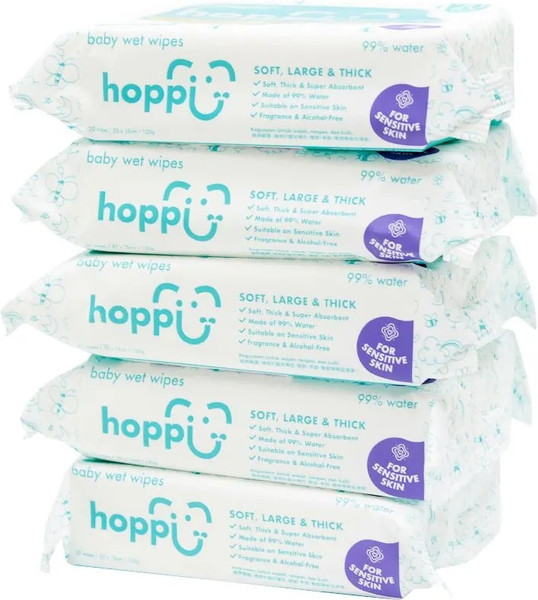 Влажные салфетки детские Hoppi HB1100