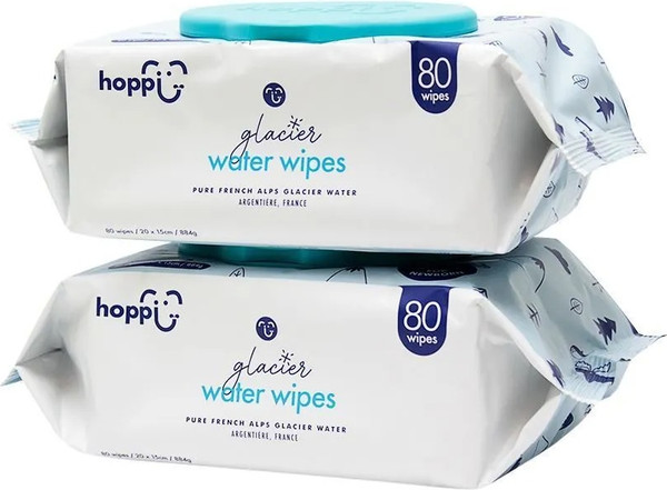 Влажные салфетки детские Hoppi С ледниковой водой / HB-010