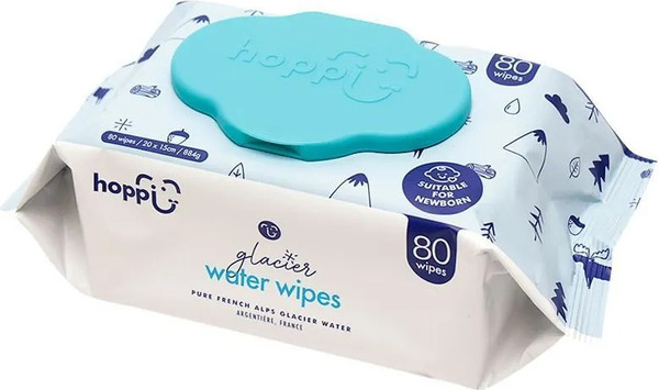 Влажные салфетки детские Hoppi С ледниковой водой / HB-010