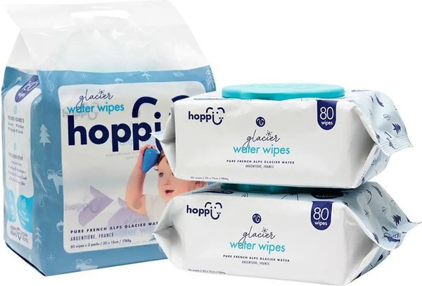 Влажные салфетки детские Hoppi С ледниковой водой / HB-010