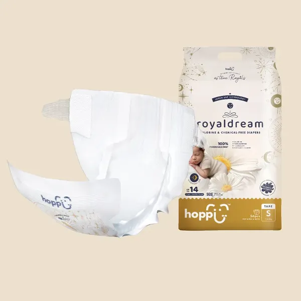 Подгузники детские Hoppi RoyalDream S 4-8кг / HB-040-S