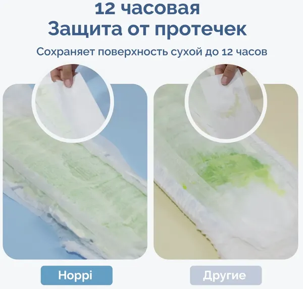Подгузники-трусики детские Hoppi AirDream L 9-14кг / HB-029-L