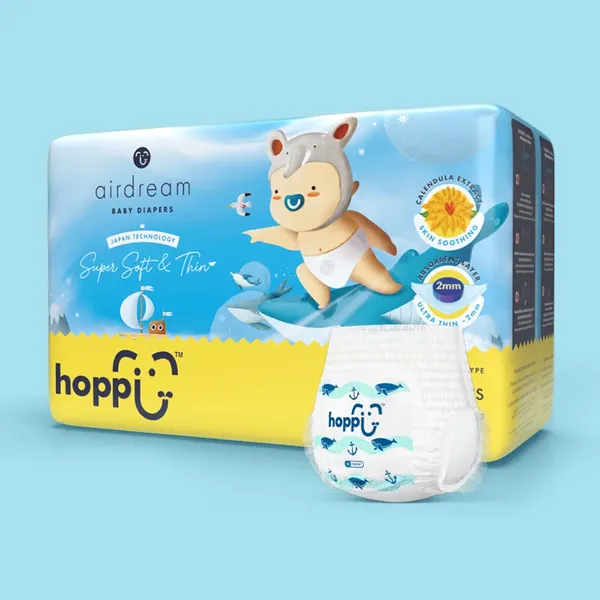 Подгузники-трусики детские Hoppi AirDream XXL от 15кг / HB-029-XXL