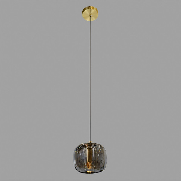 Потолочный светильник Belfast Pansy 6214-1 BR GR - фото