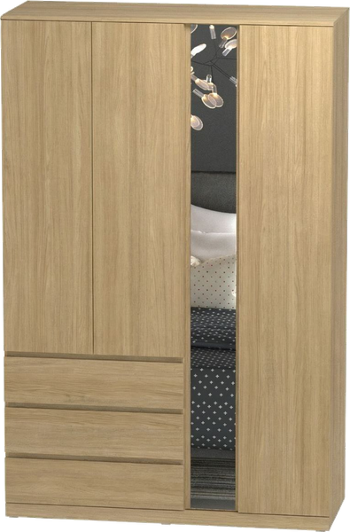 Шкаф Mio Tesoro Варма Стор 144 с зеркалом - фото