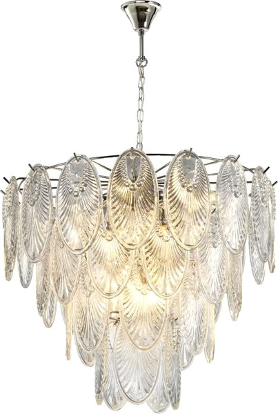 Люстра ILamp Gramercy P2548-12 Nickel - фото