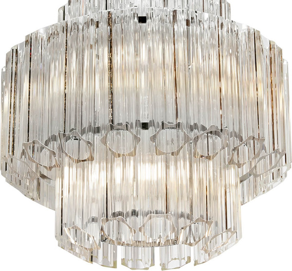 Люстра ILamp Destiny MD0267-4A Chrome+Clear