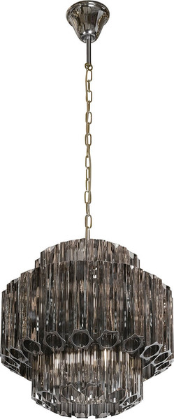 Люстра ILamp Destiny MD0267-4 Chrome+Smoky Gray