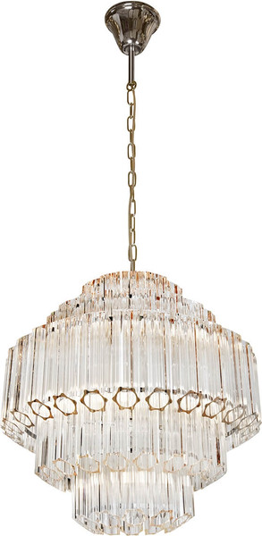 Люстра ILamp Destiny MD0267-7 Chrome+Clear - фото