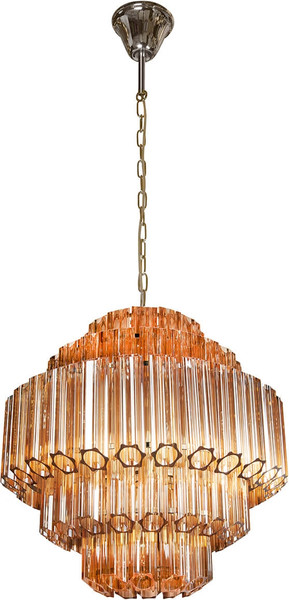 Люстра ILamp Destiny MD0267-7B Chrome+Brown