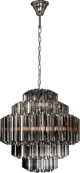 Люстра ILamp Destiny MD0267-7A Chrome+Smoky Gray