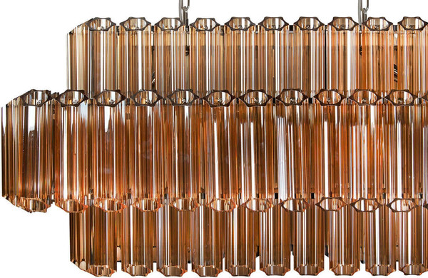 Люстра ILamp Destiny MD0267-14B Chrome+Brown