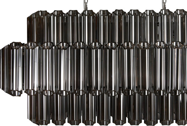 Люстра ILamp Destiny MD0267-14A Chrome+Smoky Gray