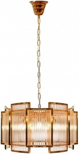 Люстра ILamp Tribeca MD0276-6A Gold+Clear - фото