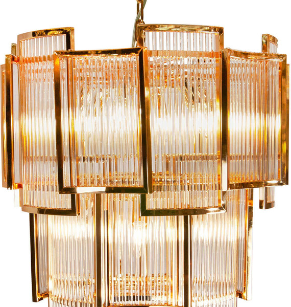 Люстра ILamp Tribeca MD0276-11C Gold+Clear