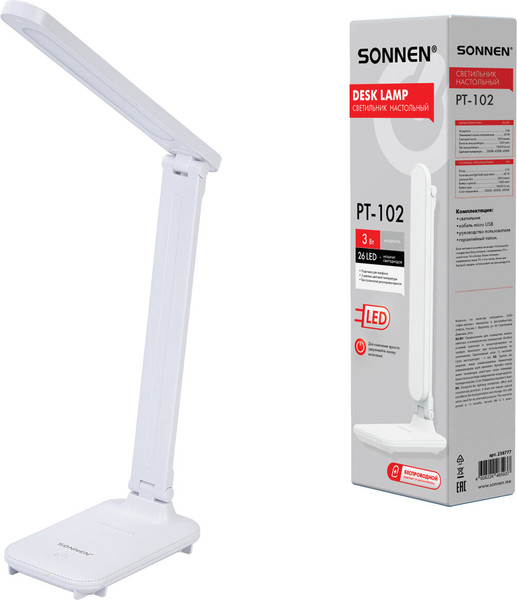 Настольная лампа Sonnen PT-102 / 238777