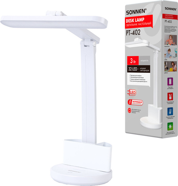 Настольная лампа Sonnen PT-402 / 238782