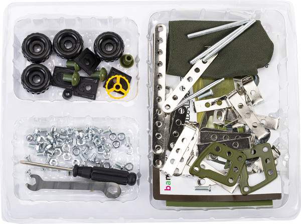 Конструктор BamBox Военный грузовик / 666362