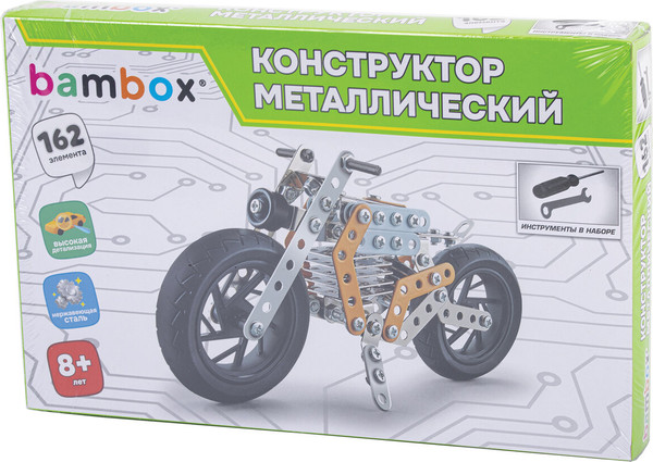 Конструктор BamBox Мотоцикл / 666364