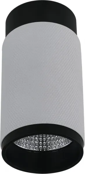 Точечный светильник ILedex Technical Delta 1954-10W-3000K-36 BK+WH - фото