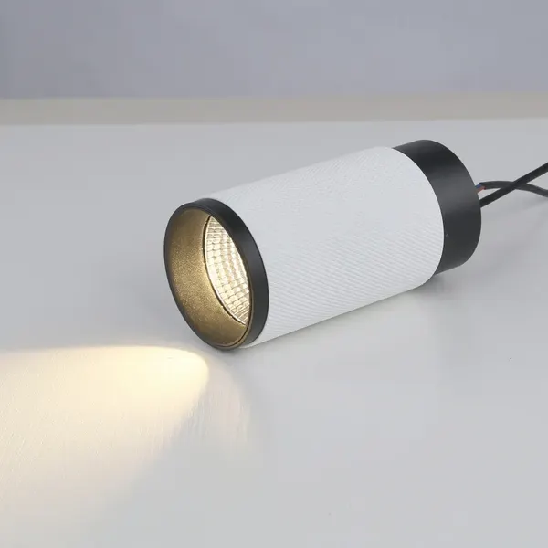 Точечный светильник ILedex Technical Delta 1954-10W-3000K-36 BK+WH