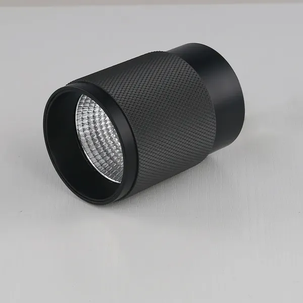 Точечный светильник ILedex Technical Delta 1955-10W-3000K-36 BK+GRP - фото