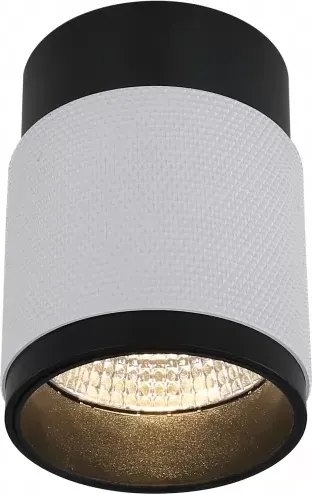 Точечный светильник ILedex Technical Delta 1955-10W-3000K-36 BK+WH