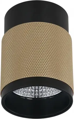 Точечный светильник ILedex Technical Delta 1955-10W-3000K-36 BK+BR