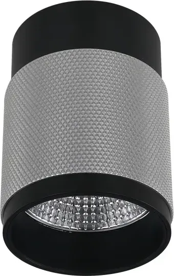 Точечный светильник ILedex Technical Delta 1955-10W-3000K-36 BK+SL