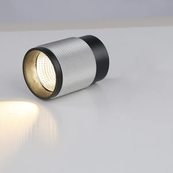 Точечный светильник ILedex Technical Delta 1955-10W-3000K-36 BK+SL