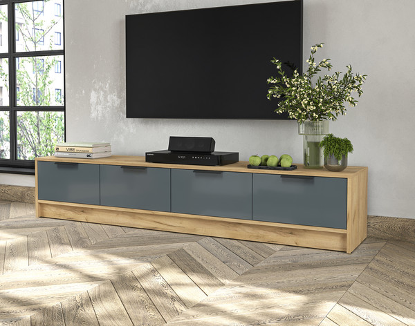 Тумба Интерлиния ТВ Концепт КТ-ТВ4-35 Глосс