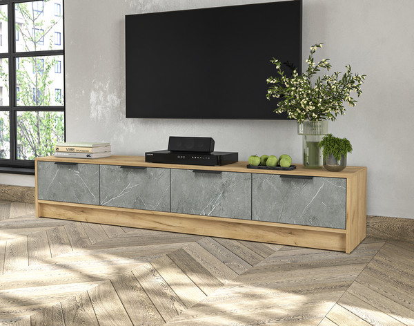 Тумба Интерлиния ТВ Концепт КТ-ТВ4-35 Глосс