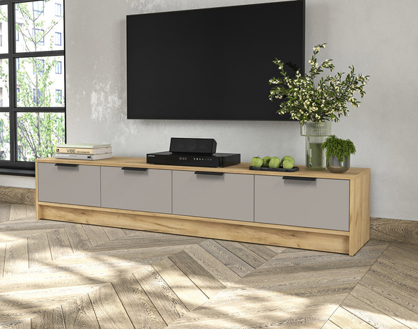 Тумба Интерлиния ТВ Концепт КТ-ТВ4-35 Глосс