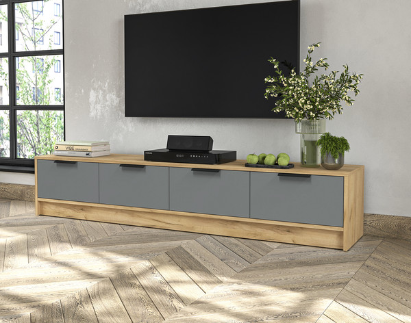 Тумба Интерлиния ТВ Концепт КТ-ТВ4-35 Глосс