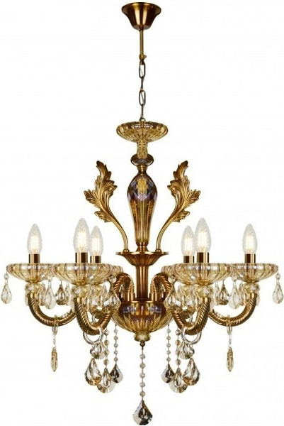 Люстра ILamp Asia 81069-6 BR - фото