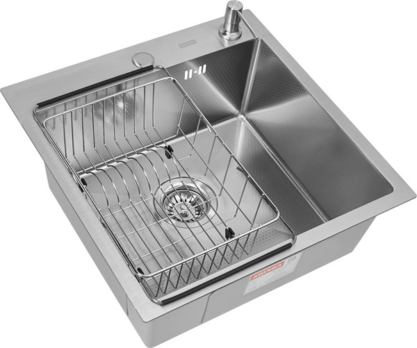 Мойка кухонная Arfeka ECO AR 500x500+CL AR F+DS AR